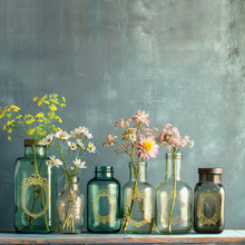 Load image into Gallery viewer, Petits Ornements IOD Foil Transfer - Four 12" x 16" Pages, Gold Guilded Image Transfer, Rub On Image by Iron Orchid Designs