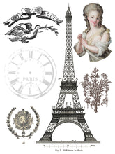 Load image into Gallery viewer, Brocante IOD Transfer - Eight 12" x 16" Pages, Image Transfer, Rub-On Image by Iron Orchid Designs