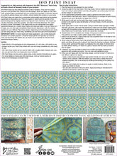 Load image into Gallery viewer, Morocco IOD Paint Inlay - Four 12" by 16" Pages, by Iron Orchid Designs
