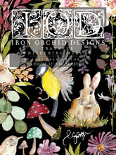 Load image into Gallery viewer, Whispering Willow IOD Transfer - Eight 12" x 16" Pages, Image Transfer, Rub-On Image by Iron Orchid Designs