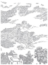 Load image into Gallery viewer, Summer Villa Paint Inlay - Paint Inlay 12" x 16" Pad