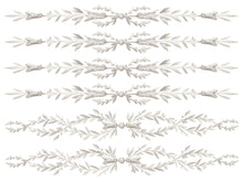 Load image into Gallery viewer, Trompe L'oeil Bleu Four-Page - Paint Inlay 12" x 16" Pad