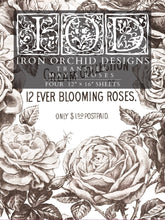 Load image into Gallery viewer, May's Roses Four-Page Decor Transfer™ In Pad Format