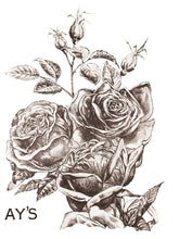 Load image into Gallery viewer, May's Roses Four-Page Decor Transfer™ In Pad Format