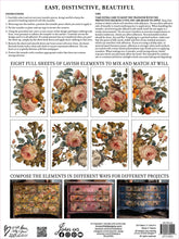 Load image into Gallery viewer, Joie des Roses - 8 Page Iron Orchid Designs Decor Transfer™