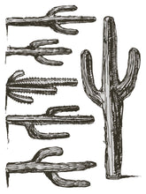 Load image into Gallery viewer, Desperado IOD Transfer - Eight 12" x 16" Pages, Image Transfer, Rub-On Image by Iron Orchid Designs