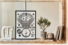 Load image into Gallery viewer, Desperado IOD Transfer - Eight 12" x 16" Pages, Image Transfer, Rub-On Image by Iron Orchid Designs