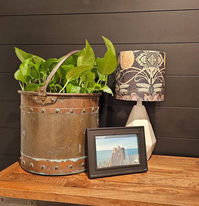 Let There Be Lamp - Decoupage, Glue, and the Satisfaction of Done