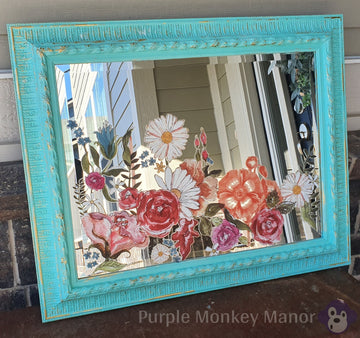 How to Use IOD Transfers on Glass: One of My Best-Selling Booth Projects