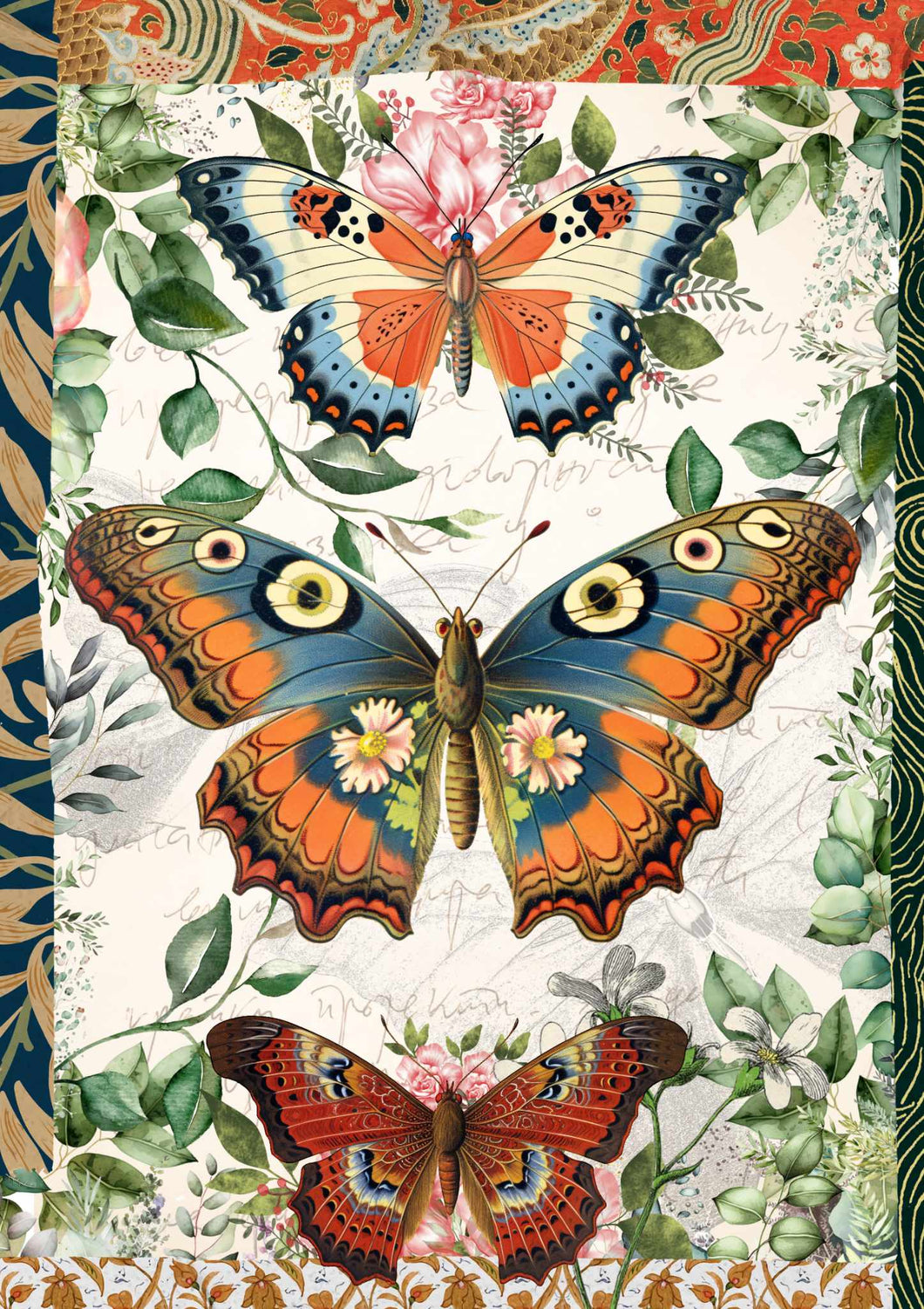 Butter Fly Made by Marley Decoupage Paper