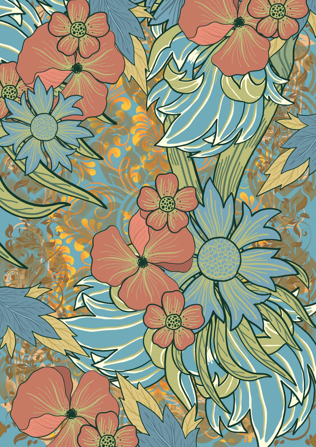 Cloudy Day Made by Marley Decoupage Paper