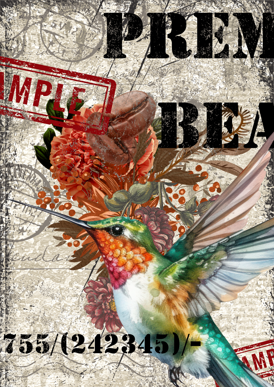 Cool Beans Made by Marley Decoupage Paper