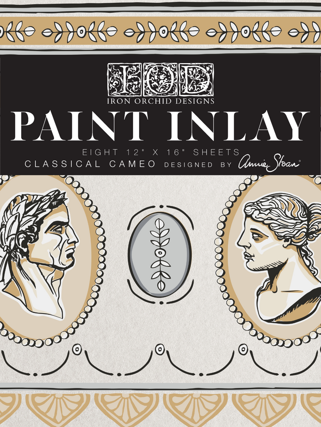 Classical Cameos IOD Paint Inlay - LIMITED EDITION