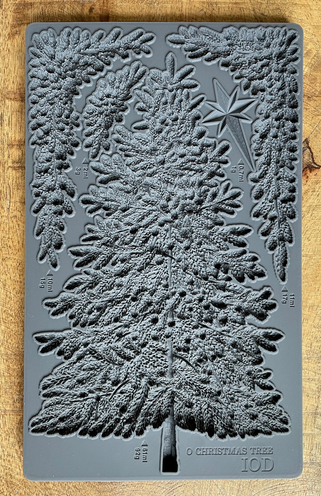 O Christmas Tree IOD Mold