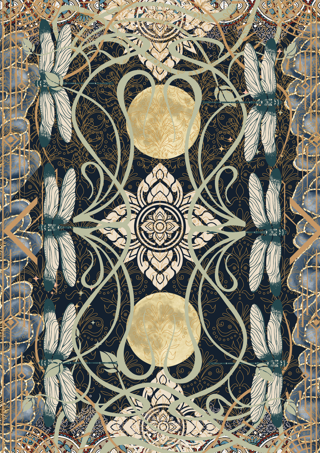 Moon Struck Made by Marley Decoupage Paper