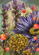 Purple Reigns Made by Marley Decoupage Paper