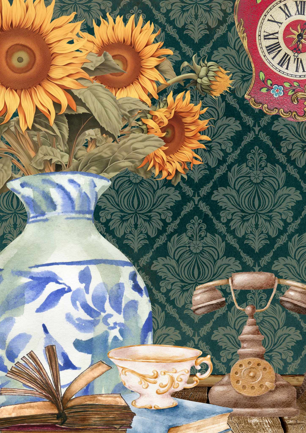 Still Life Made by Marley Decoupage Paper