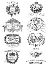 Load image into Gallery viewer, Traditional Pots IOD Transfer - Four 12&quot; x 16&quot; Pages, Image Transfer, Rub-On Image by Iron Orchid Designs
