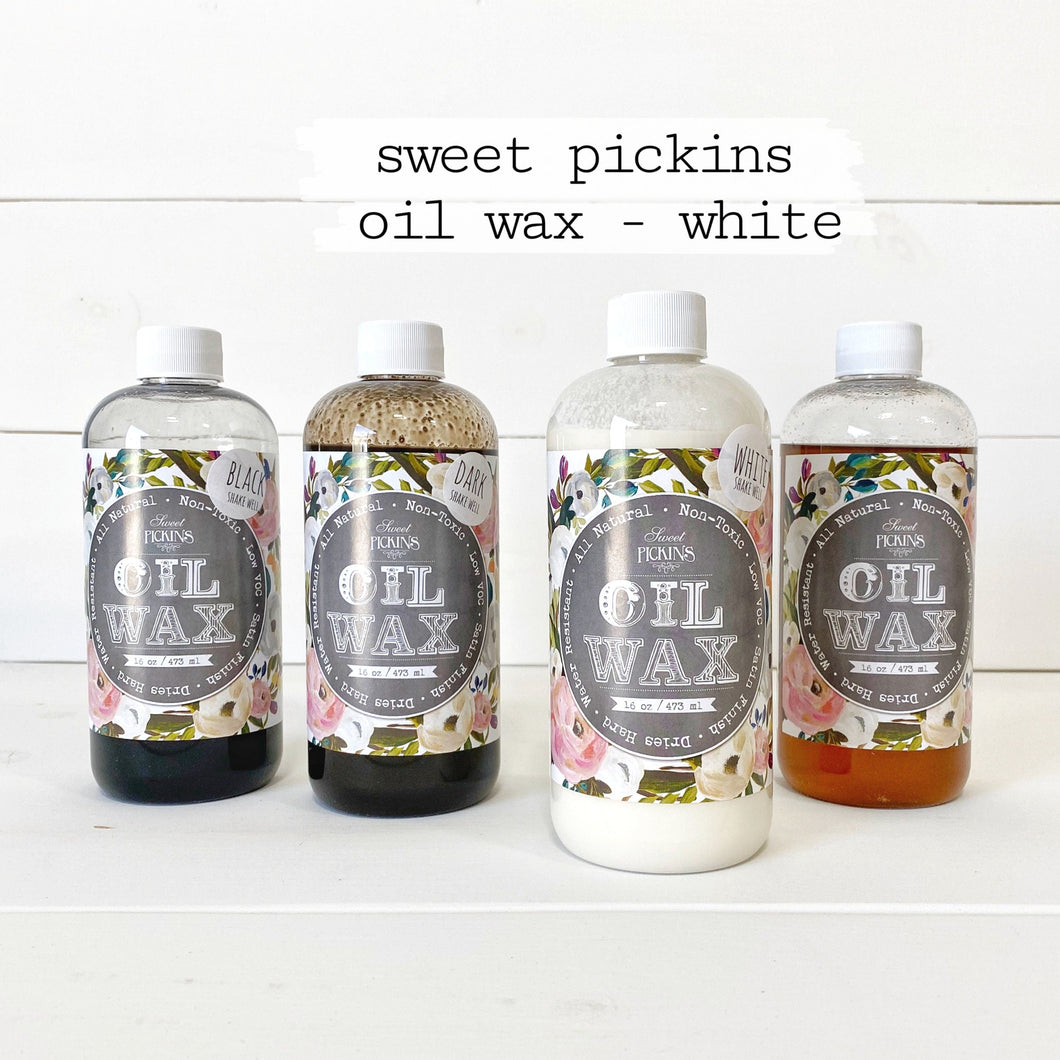 Sweet Pickins Oil Wax in Clear- Comes in Two Sizes 4 oz and 16 oz.