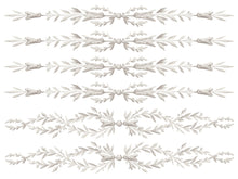 Load image into Gallery viewer, Trompe L&#39;oeil Laurel Four-Page - Paint Inlay 12&quot; x 16&quot; Pad
