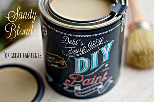 Sandy Blond DIY Paint