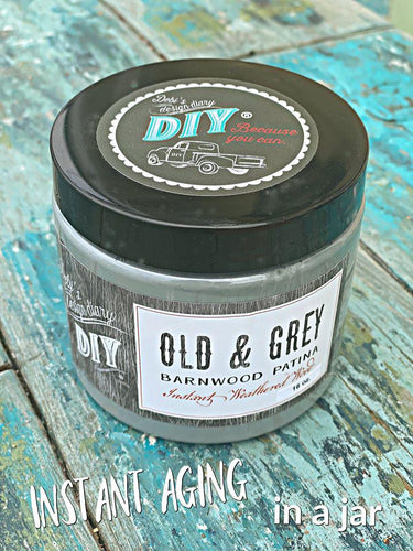 Old & Grey Liquid Patina By DIY Paint