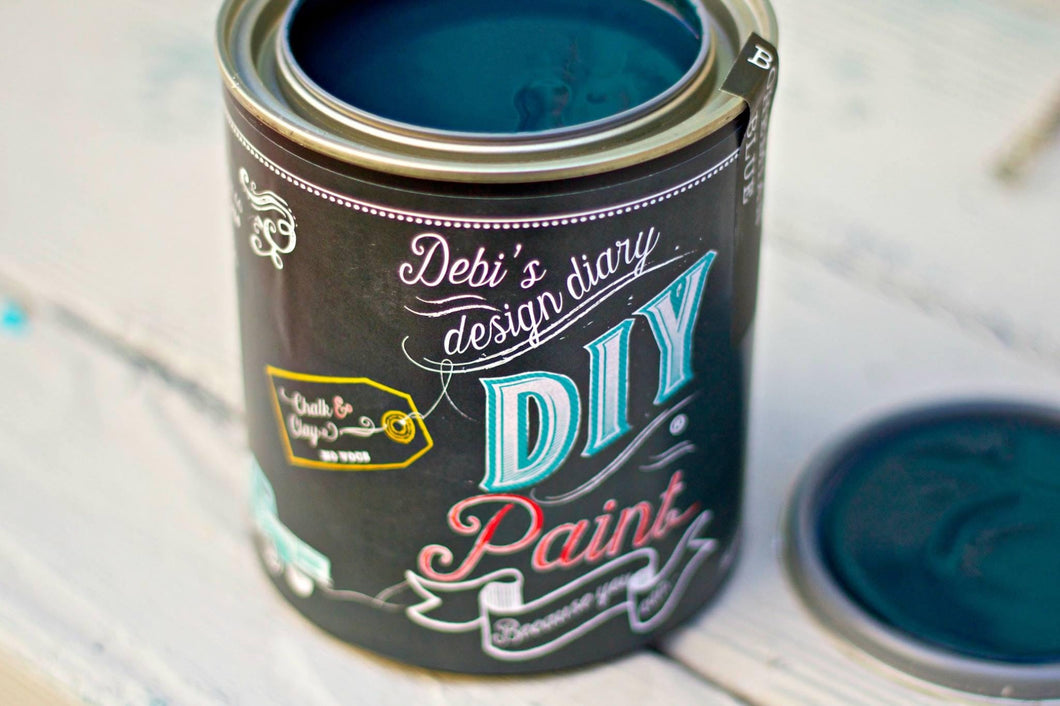 Bohemian Blue DIY Paint