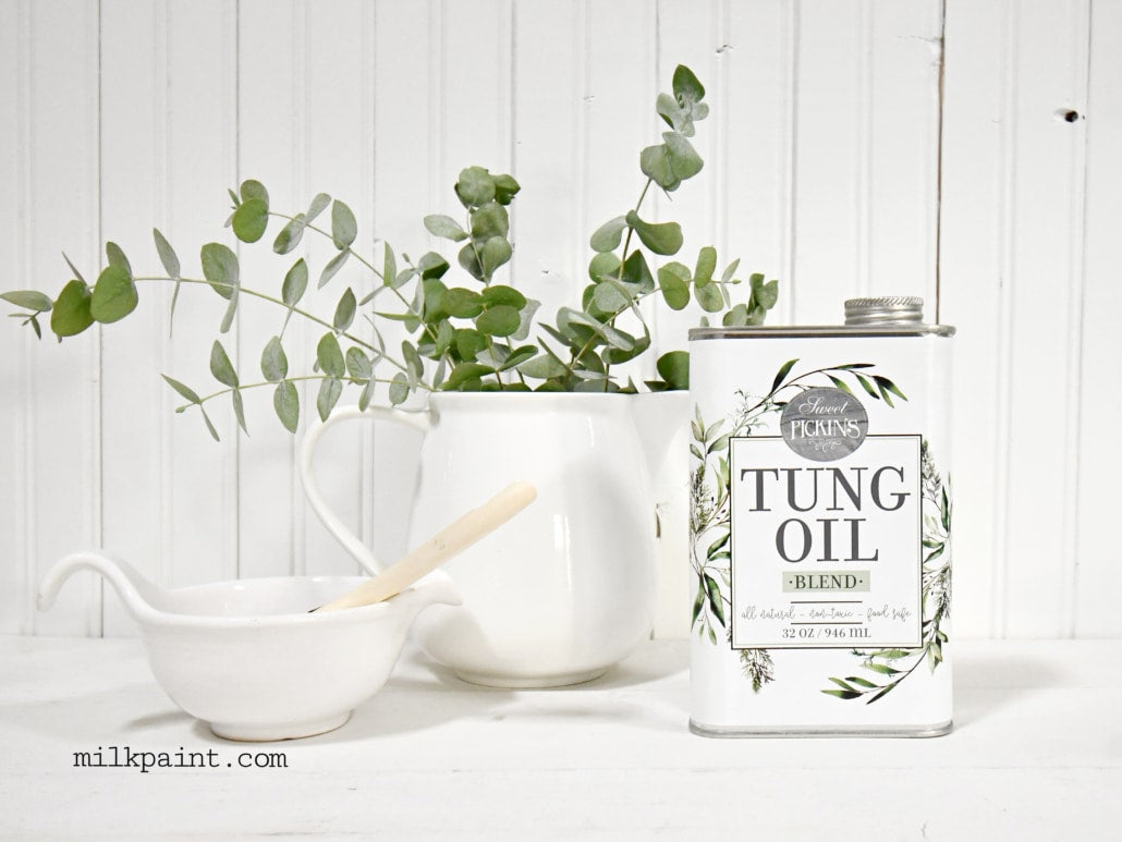 Sweet Pickins Milk Paint Sweet Pickins Tung Oil 1 – no VOC powdered furniture paint for vintage or chippy finishes