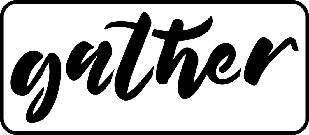 Gather Stencil JRV Stencil by Jami Ray Vintage