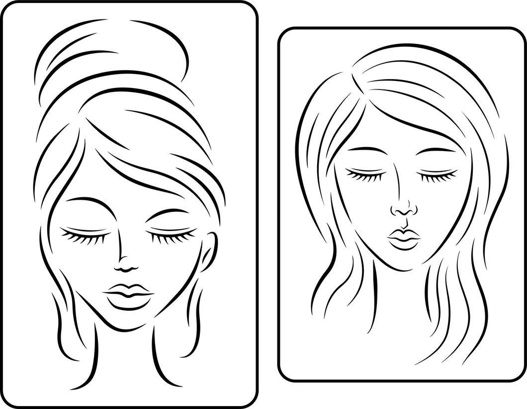 La Femme JRV Stencil by Jami Ray Vintage and Designs by Vintage Retail Therapy by Mara