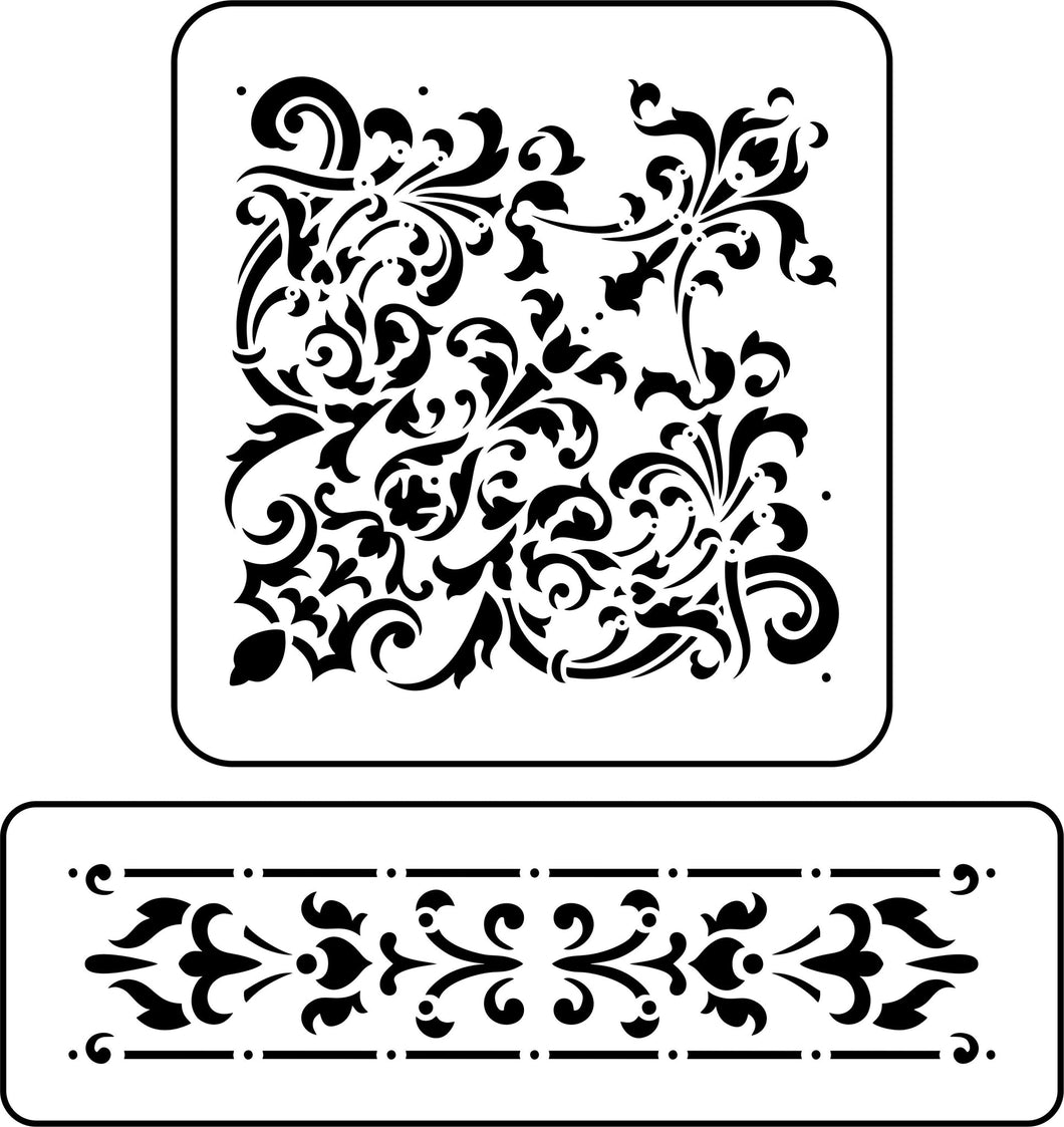 Giselle JRV Stencil by Jami Ray Vintage and Designs by Vintage Retail Therapy by Mara