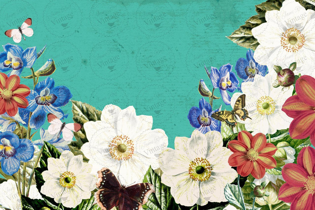 Le Printemps JRV Decoupage Paper by Jami Ray Vintage