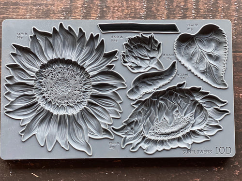 IOD Sunflowers Mould