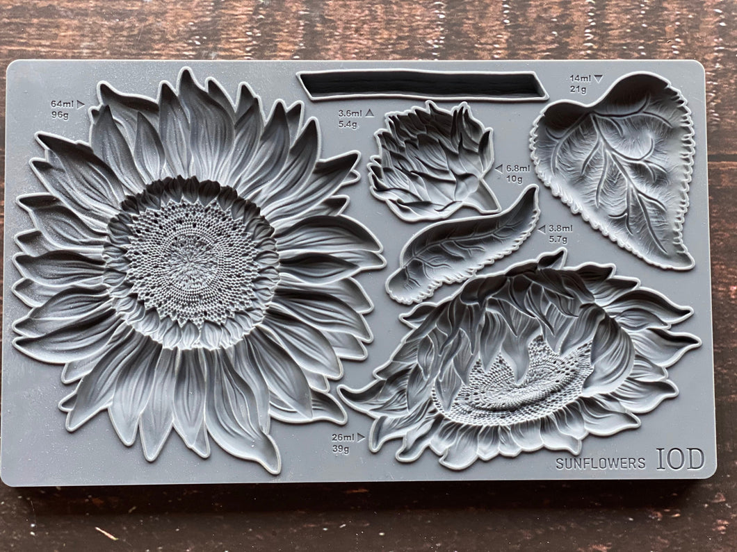IOD Sunflowers Mould