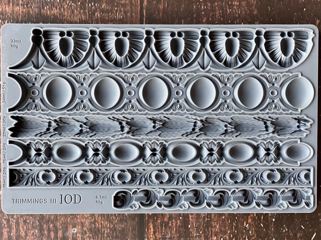 IOD Trimmings 3 mould