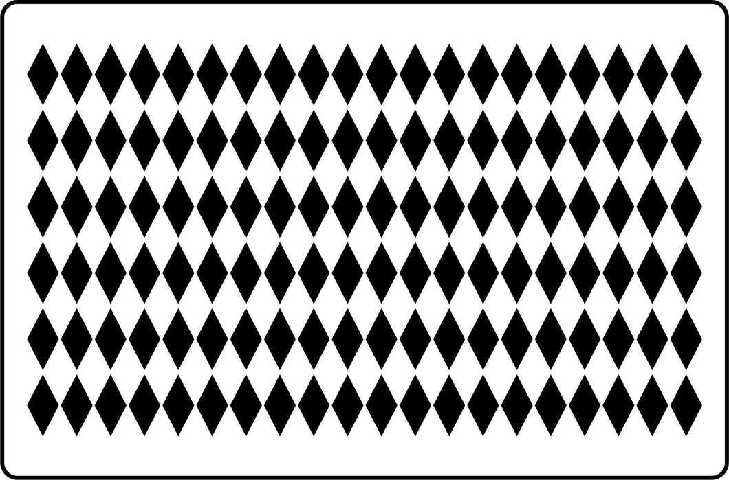 Diamond Pattern JRV Stencil by Jami Ray Vintage