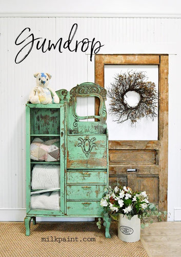 Sweet Pickins Milk Paint Gumdrop – no VOC powdered furniture paint for vintage or chippy finishes