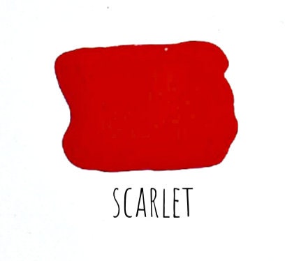 Sweet Pickins Milk Paint Scarlet – no VOC powdered furniture paint for vintage or chippy finishes