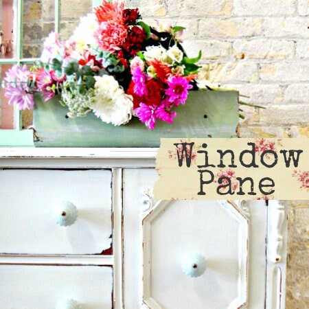 Sweet Pickins Milk Paint Window Pane – no VOC powdered furniture paint for vintage or chippy finishes