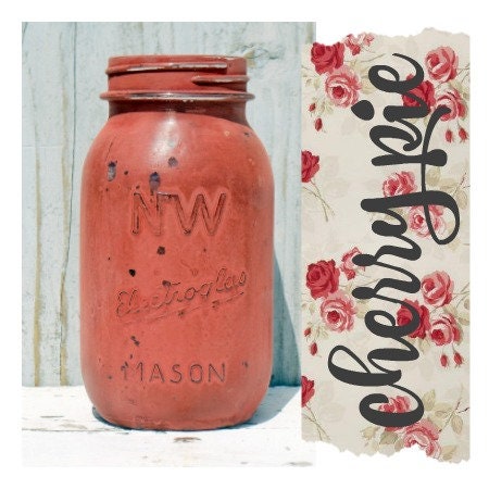 Sweet Pickins Milk Paint Cherry Pie – no VOC powdered furniture paint for vintage or chippy finishes