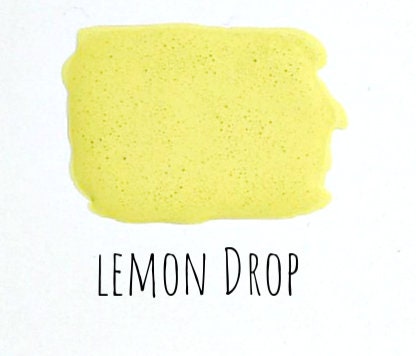 Sweet Pickins Milk Paint Lemon Drop – no VOC powdered furniture paint for vintage or chippy finishes