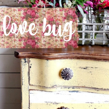 Sweet Pickins Milk Paint Love Bug – no VOC powdered furniture paint for vintage or chippy finishes