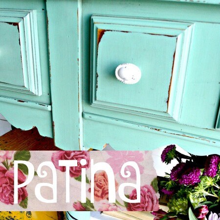 Sweet Pickins Milk Paint Patina – no VOC powdered furniture paint for vintage or chippy finishes