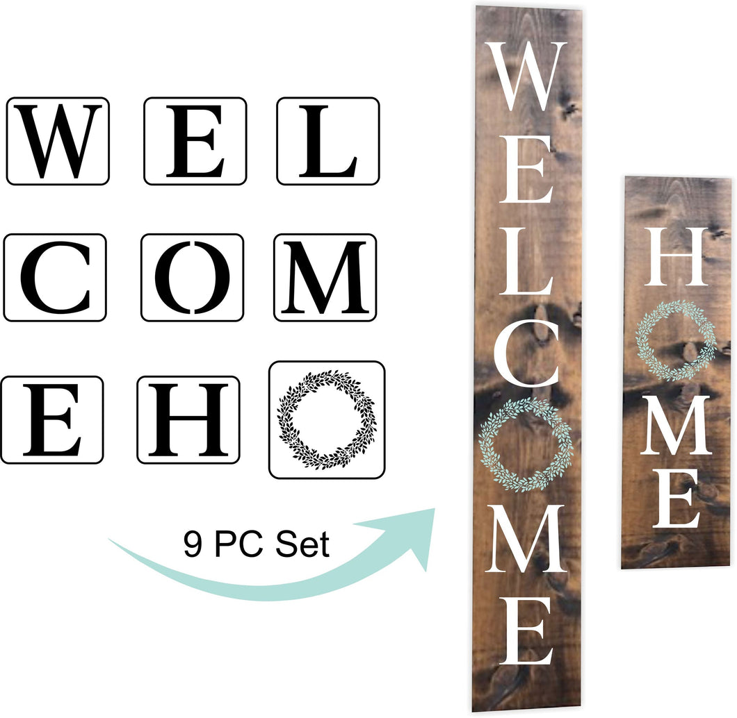 Welcome and Home JRV Stencil by Jami Ray Vintage
