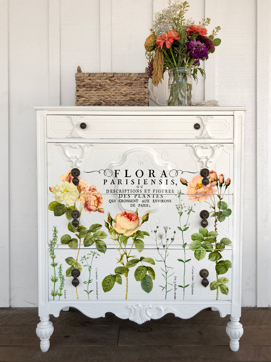 Flora Parisiensis IOD Transfer - Four 12