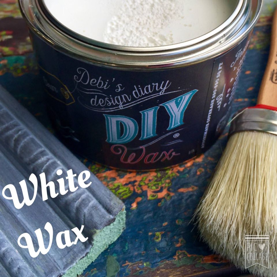 Top Coat – White Wax by Debi's Design Diary's DIY Paint